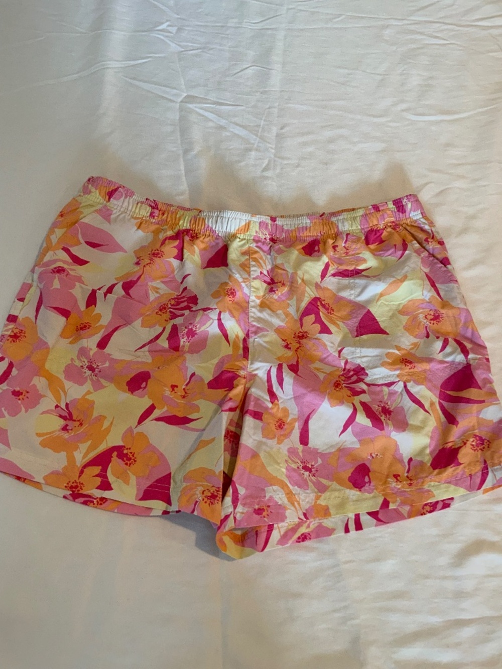 Columbia Women's XL Lightweight Quick-dry Activewear Floral Shorts